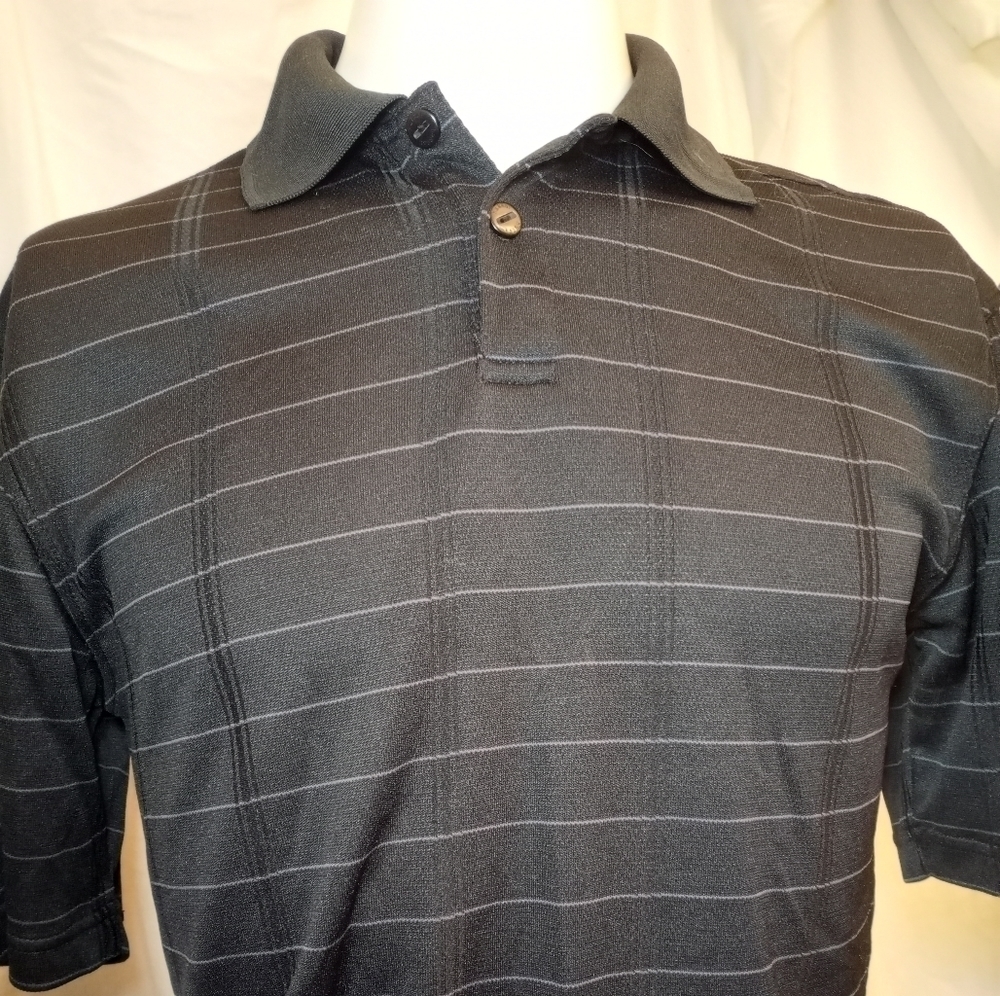 Haggar Short Sleeve Polo Shirt Men's Small
